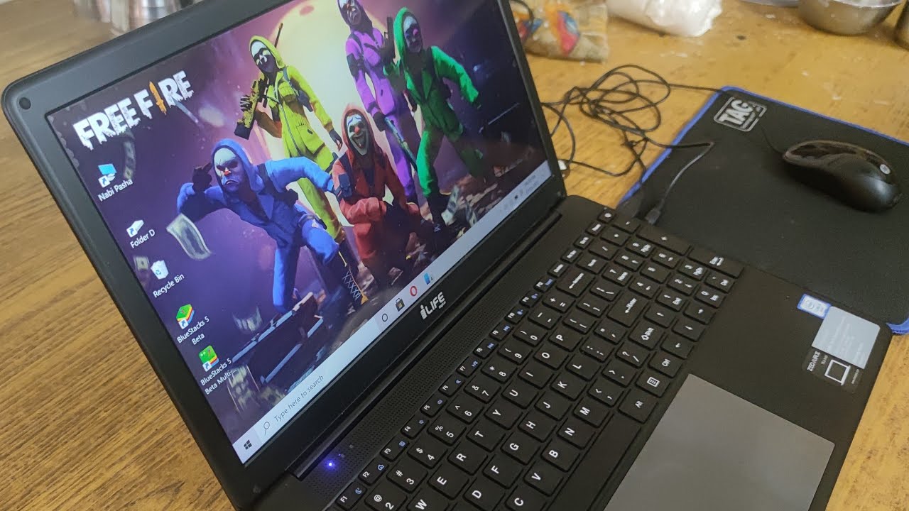 Life Digital ZED AIR X Laptop unboxing || Garena Free Fire gaming test || Pasha Group