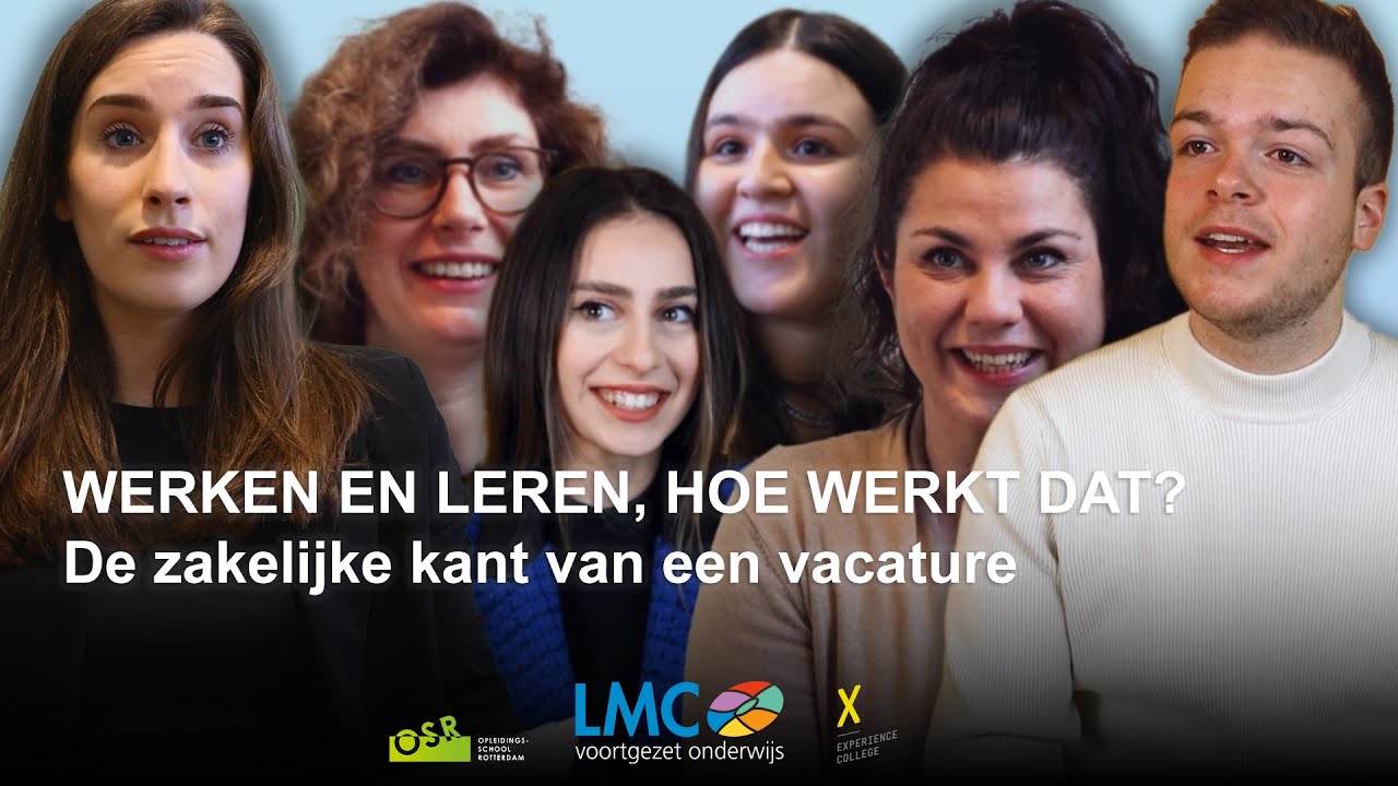 WERKEN EN LEREN, HOE WERKT DAT? - De zakelijke kant van een vacature
