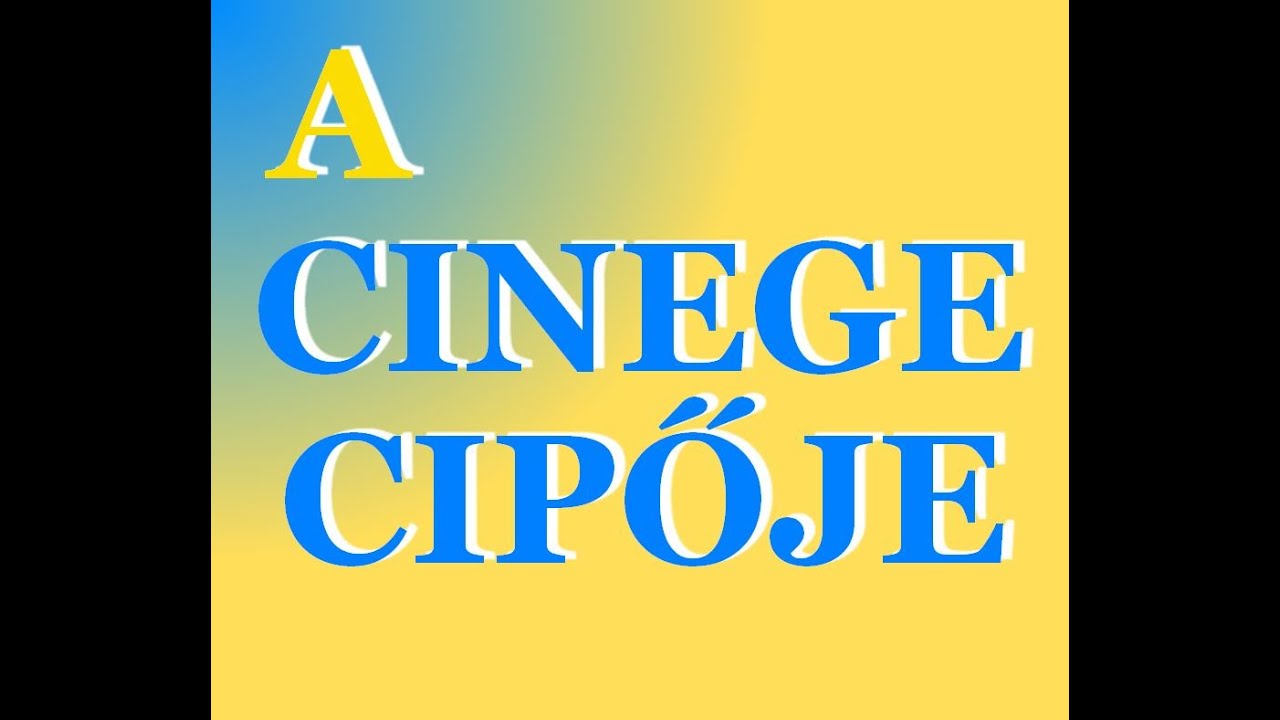 A cinege cipője  /  Móra Ferenc verses meséje