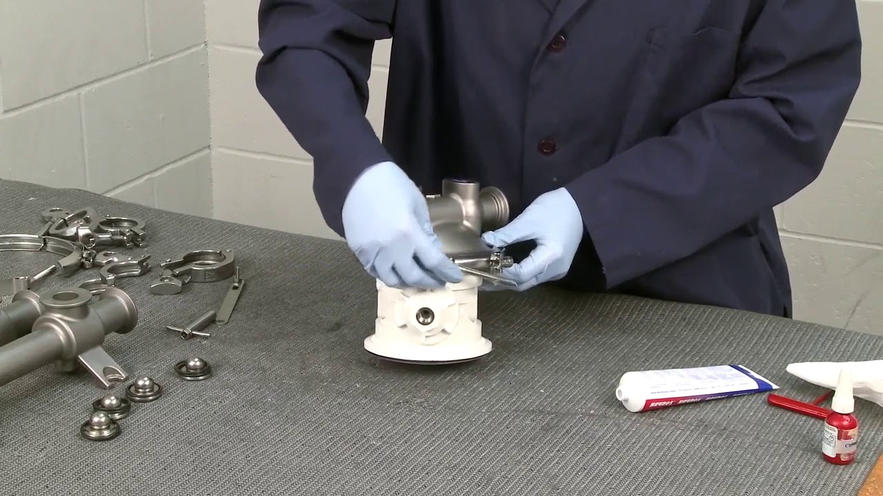 SaniForce 515 Over Molded Diaphragm Service - Assembly