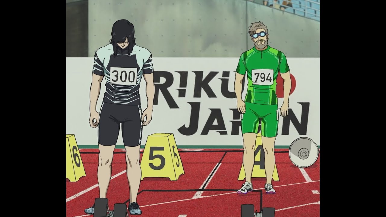 100 meters Movie: Zaitsu and Kaido Scenes