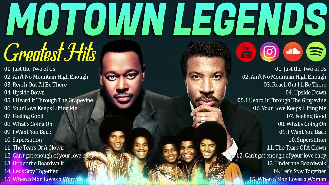 Best Motown Hits of All Time 🎶 Soul Legends: Marvin Gaye, Smokey Robinson & James Brown