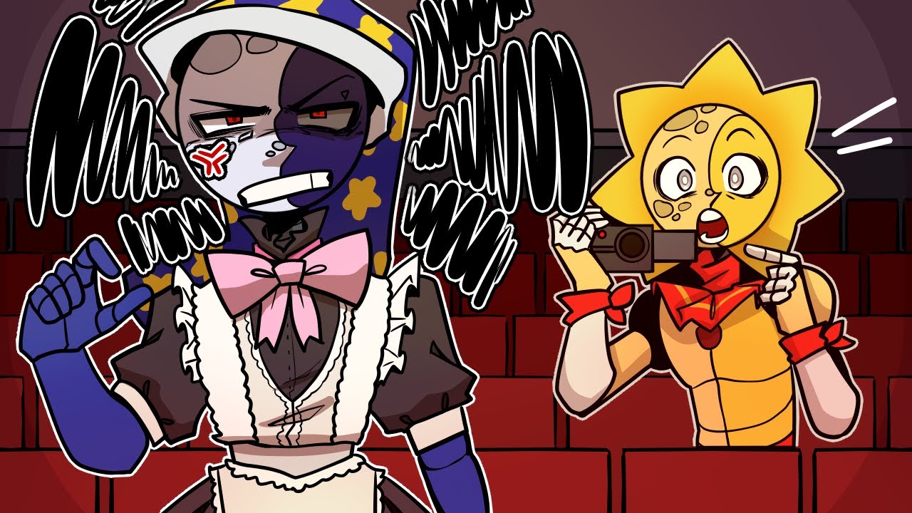 MOON WEARS A MAID DRESS?! in VRChat