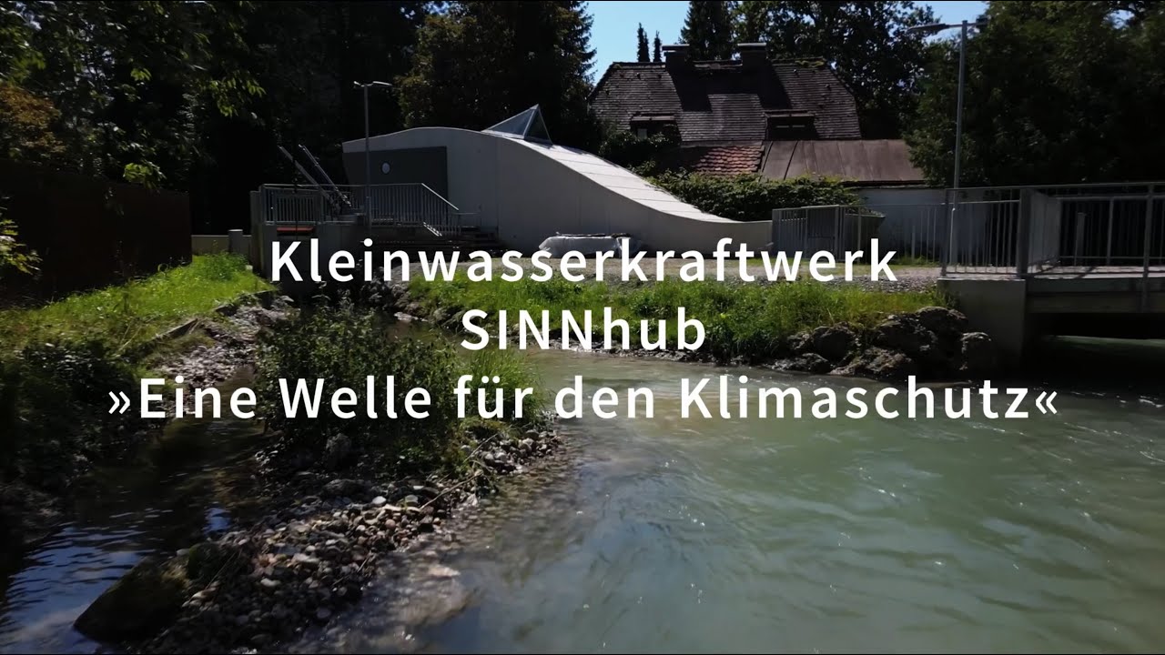 Kleinwasserkraftwerk am Almkanal in Salzburg – 
