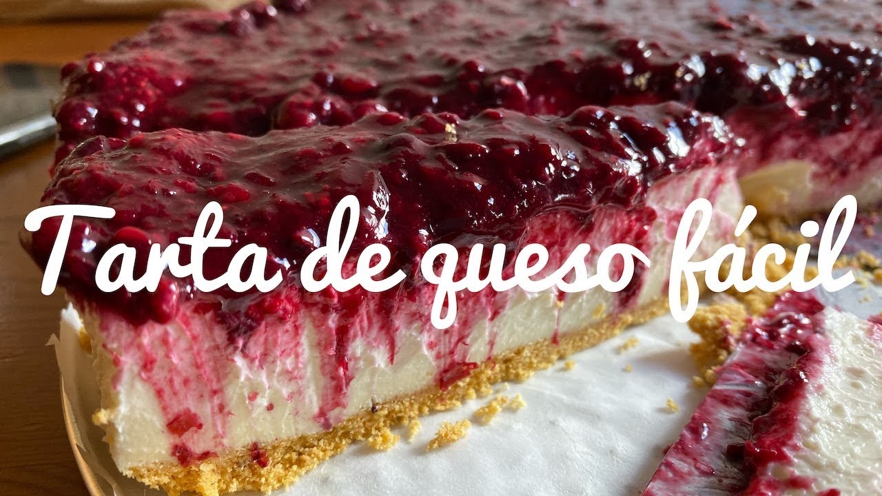 La receta de tarta de queso más fácil que existe