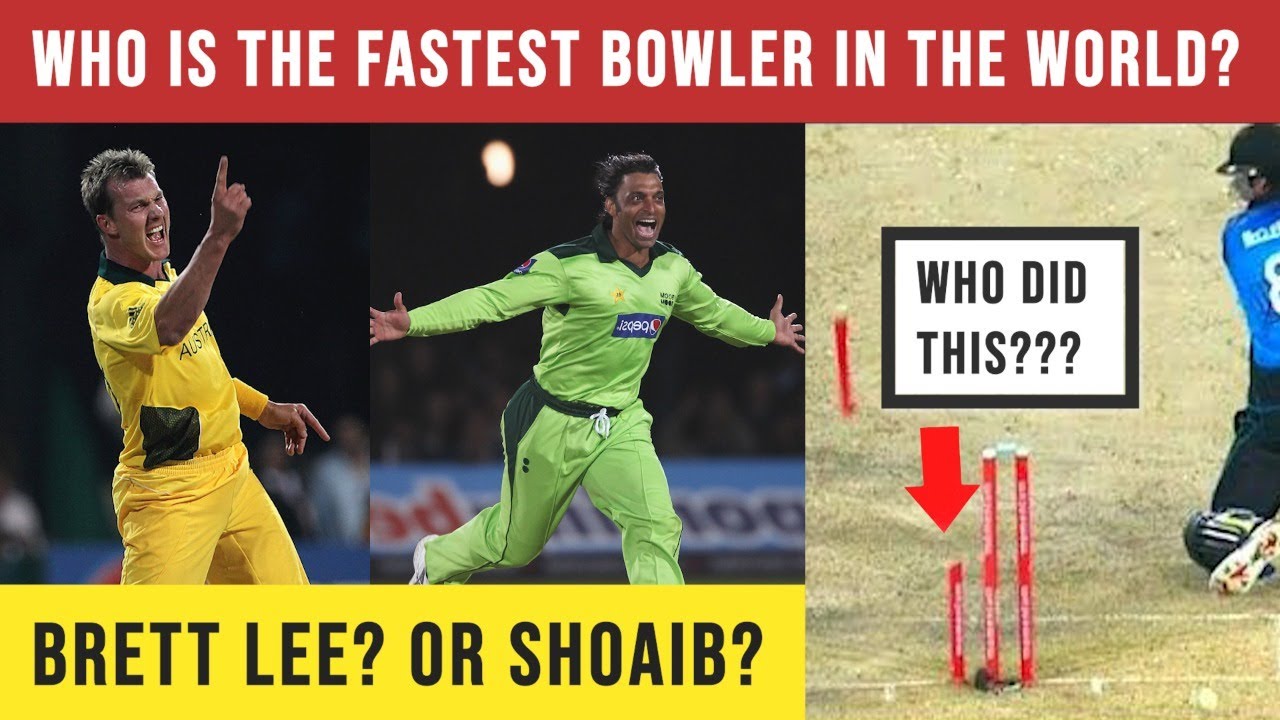 Top 5 Fastest Bowlers in Cricket History🔥 | Shoaib Akhtar 161.3 Kmph - Fastest Ball in Cricket video