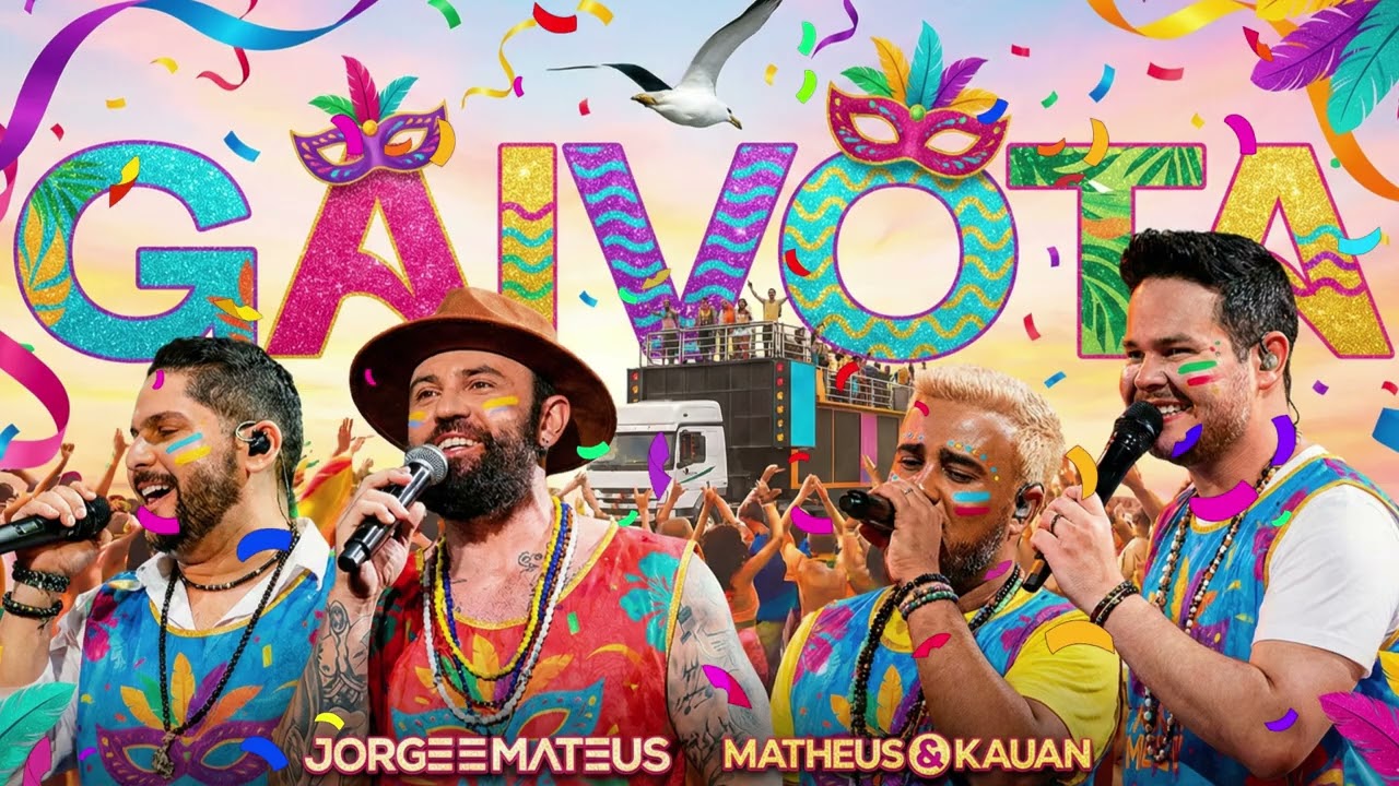 Jorge & Mateus, Matheus e Kauan - Gaivota | Axé Remix 2026