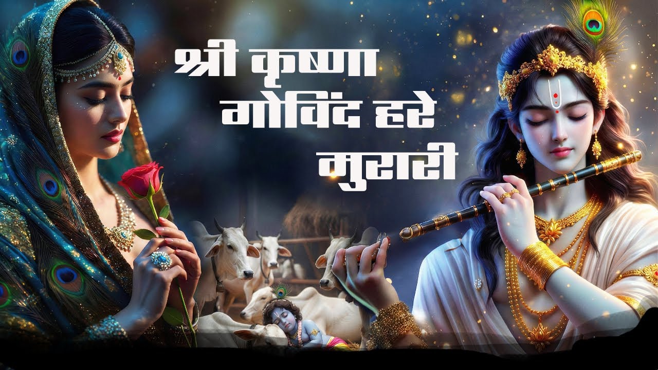राधे कृष्ण भजन | Shri Krishna Govind Hare Murari |Krishna song #song