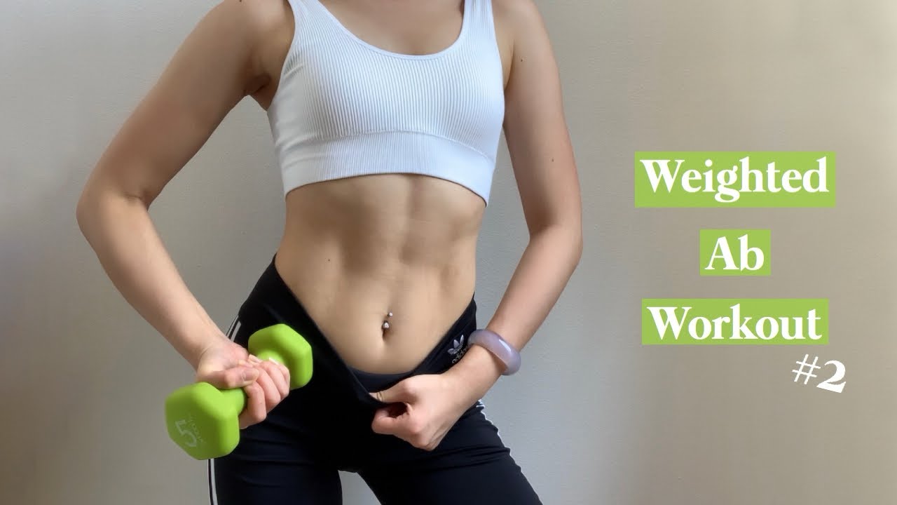 Weighted Ab Workout #2 | Full Core Toning Session
