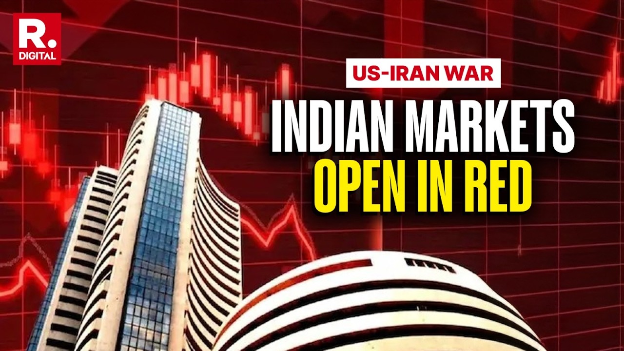 US-Iran War: Sensex & Nifty Open 0.33% Lower, Global Markets Fall As Oil Prices Climb