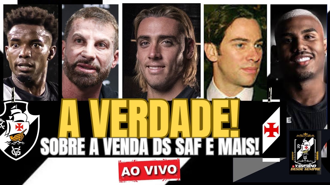 ✅TODA VERDADE SOBRE A SAF | CUIABANO? | VASCO X FLUMINENSE | RECISÃO E MERCADO DO VASCO 