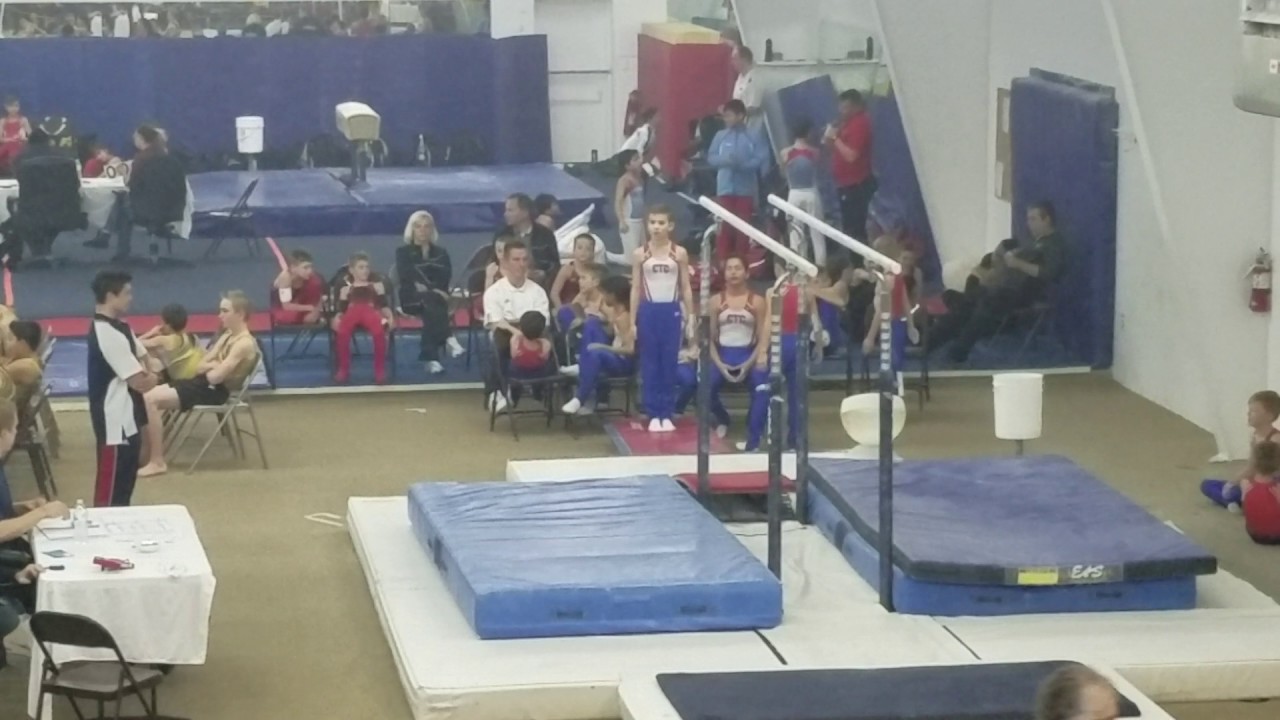 Carter on Parallel Bars at 5280 Mile High Men&rsquo;s Invitational (2017)