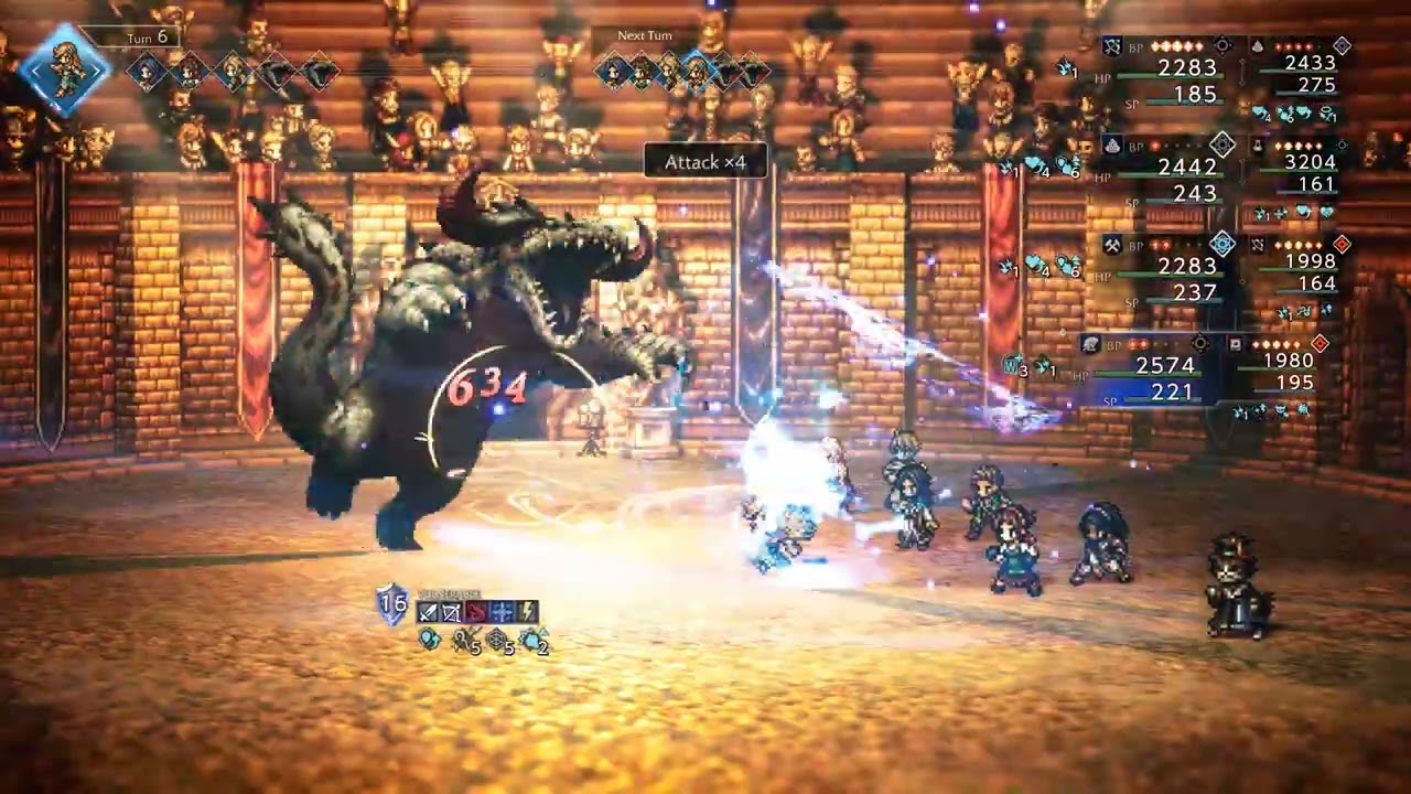 Gigantes (The Monster Arena) | Octopath Traveler 0