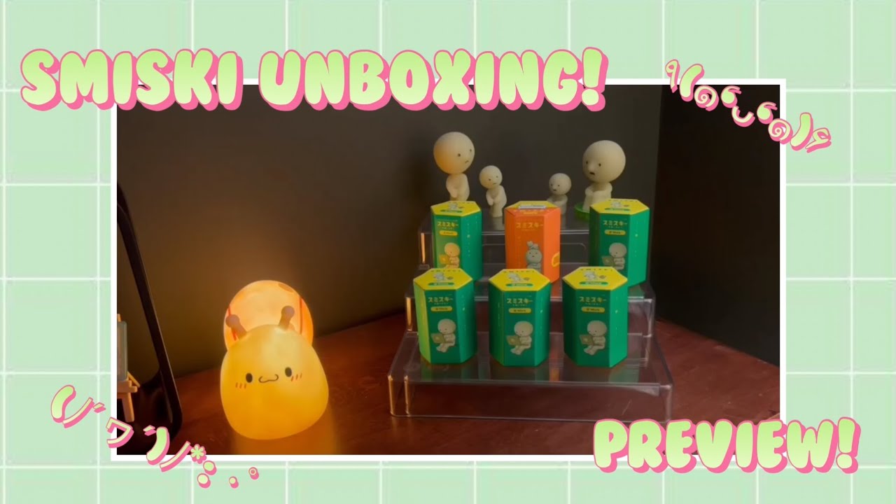🌱 You WILL be mine Lucky Cat Smiski! || Unboxing Work Series Smiski! || 🌱