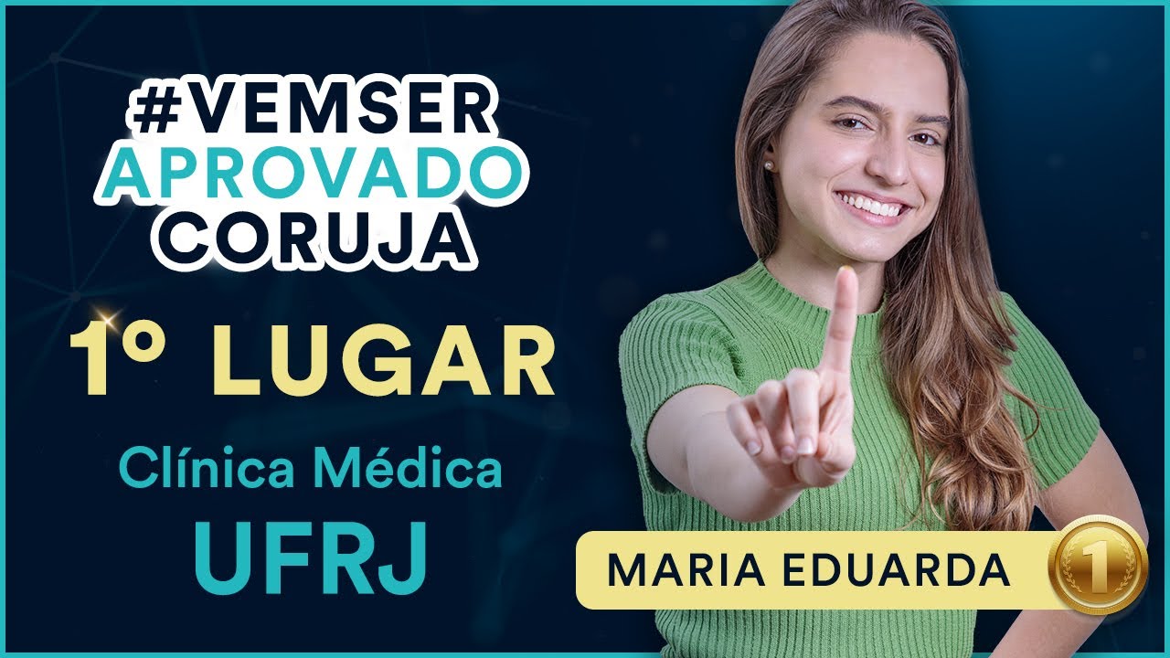 Aprovada 1º Lugar na Residência Médica de Clínica Médica da UFRJ - EMED Entrevista Maria Eduarda
