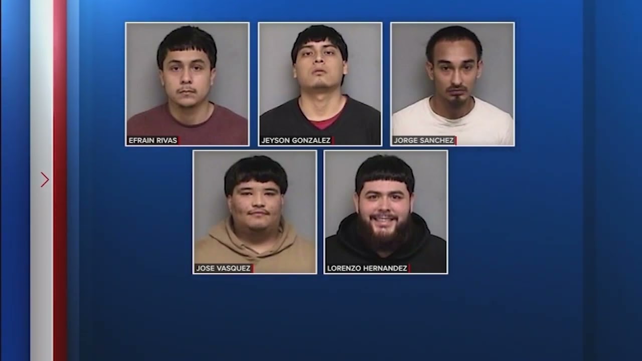 Dad, son among 9 accused of taking $400K in cars for alleged chop shop