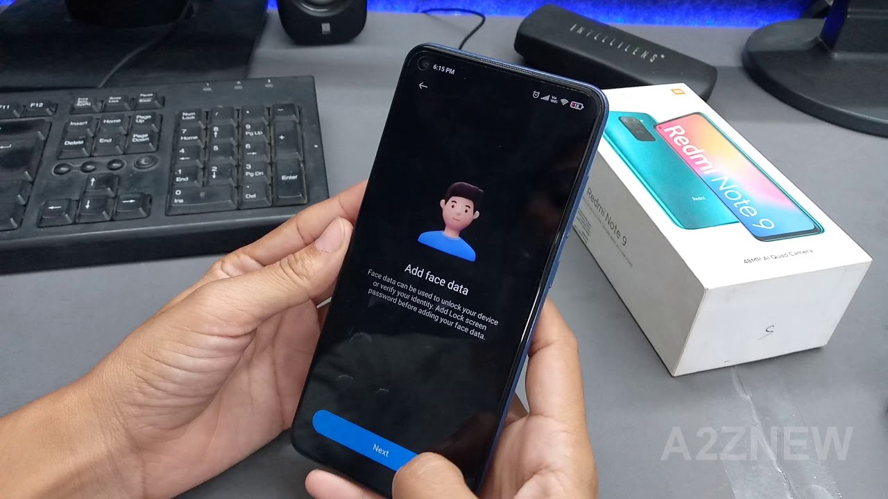 How To Set Face Lock In Redmi Note 9 | Face Lock in Redmi Note 9 | Face Lock Kaise Lagaye