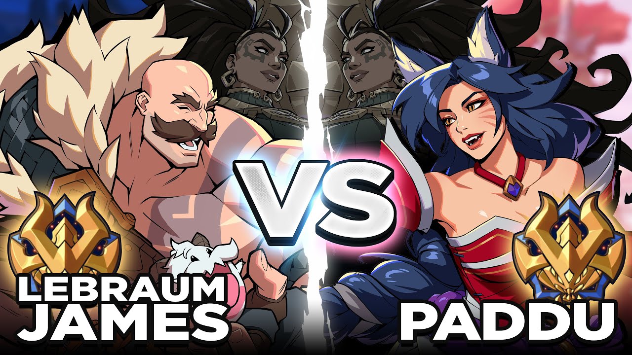 LEBRAUMJAMES (Braum + Illaoi) vs PADDU (Ahri + Illaoi) | 2XKO Challenger Gameplay