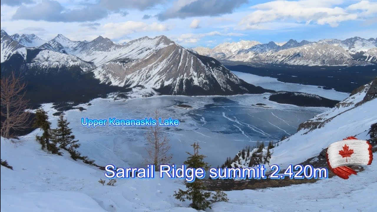 Sarrail Ridge#Upper Kananaskis Lake#mountains#snow#hiking#Calgary#한인산악동호회