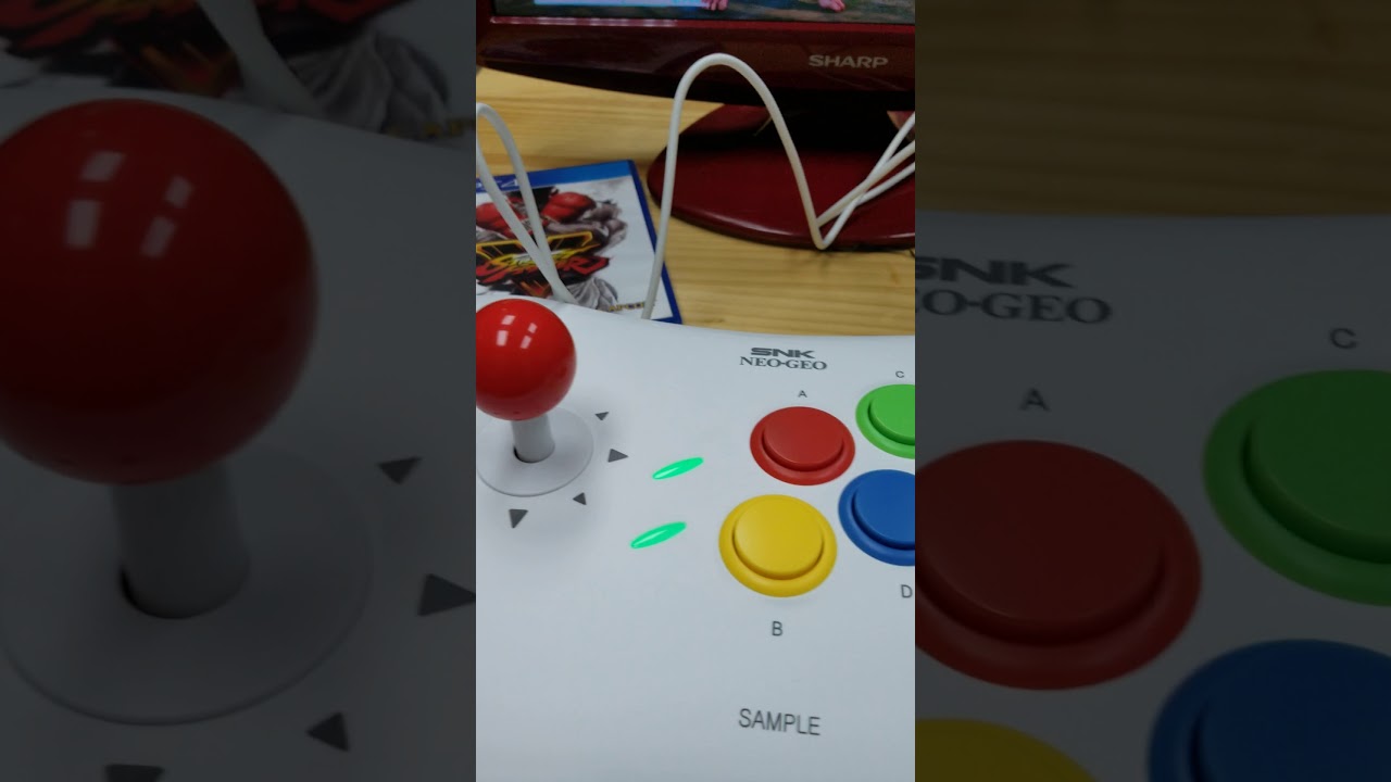 SNK NEOGEO Arcade Stick Pro On PS4