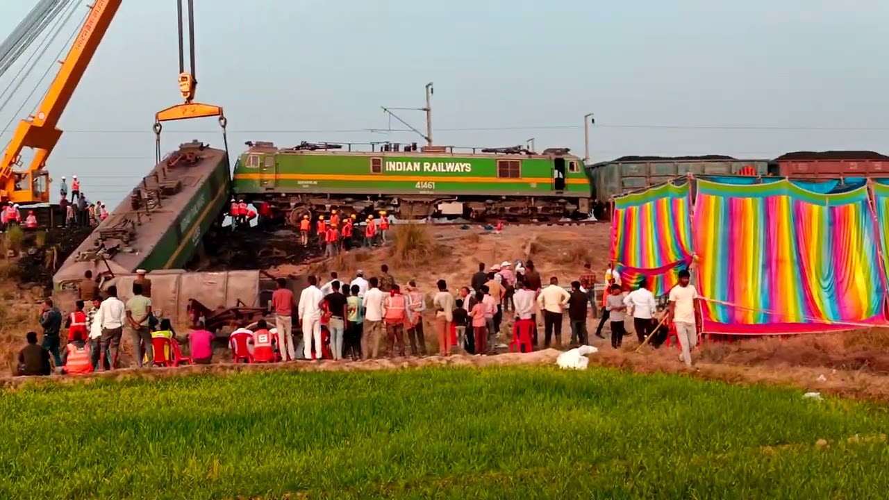Fatehpur KHAGA TRAIN Accident News || ट्रेन एक्सिडेंट खागा फतेहपुर उत्तर प्रदेश न्यूज