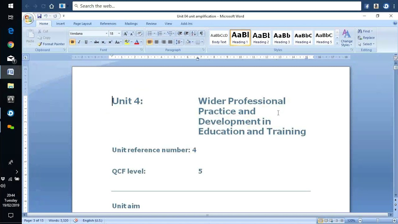 NCFE Level 5 Diploma in Education and Training Unit 8 Develop and prepare resources for learning LO2