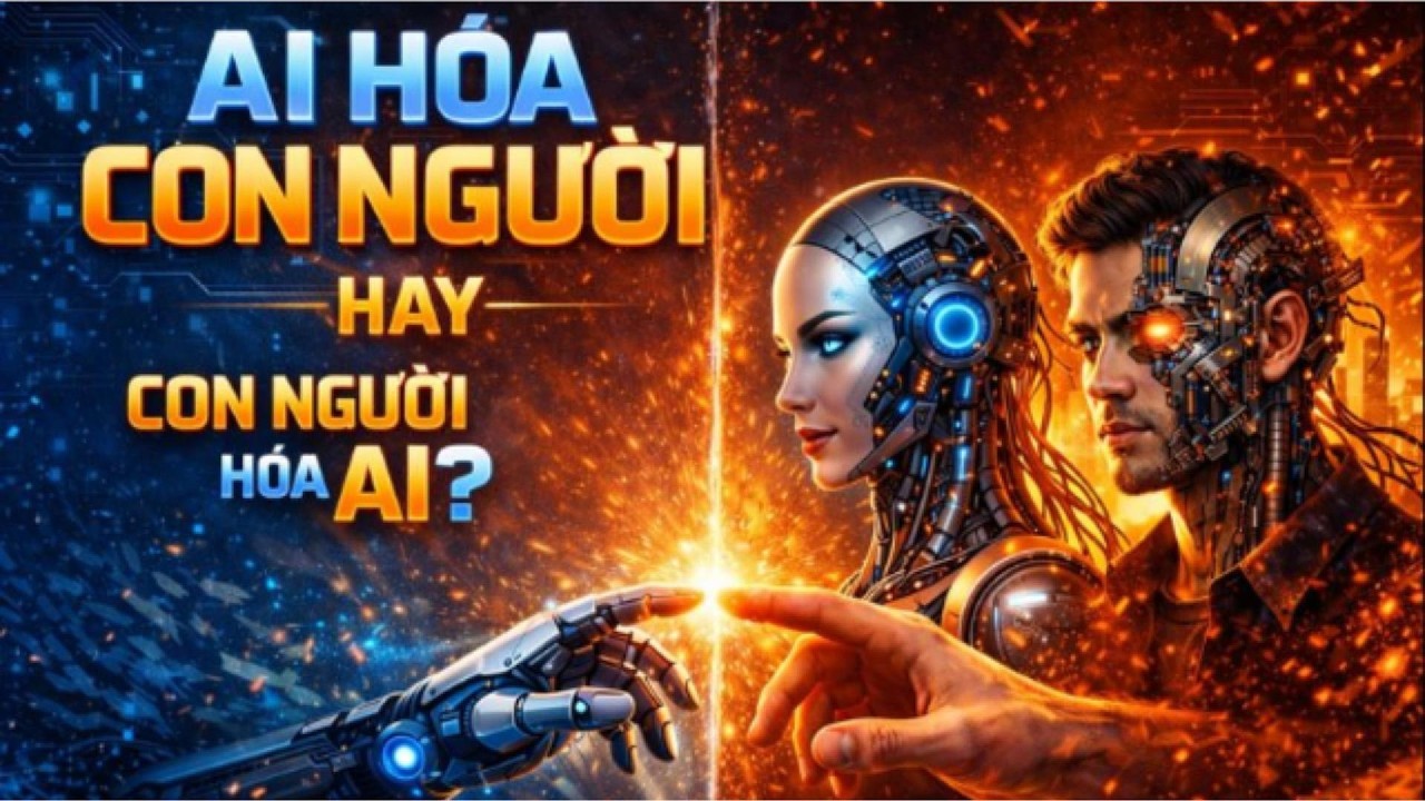 Tại sao AI càng giống người, chúng ta càng giống máy?