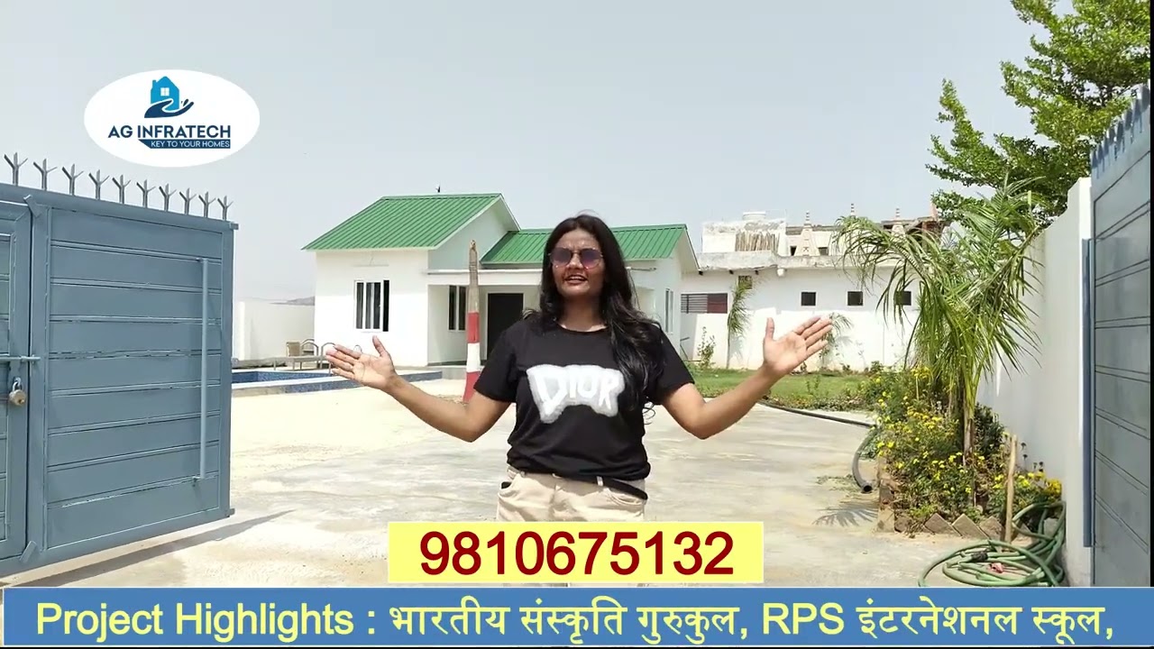 Farm House for Sale on National Highway | Beautiful Hills view, Happy Retirements | Behror Sotanala