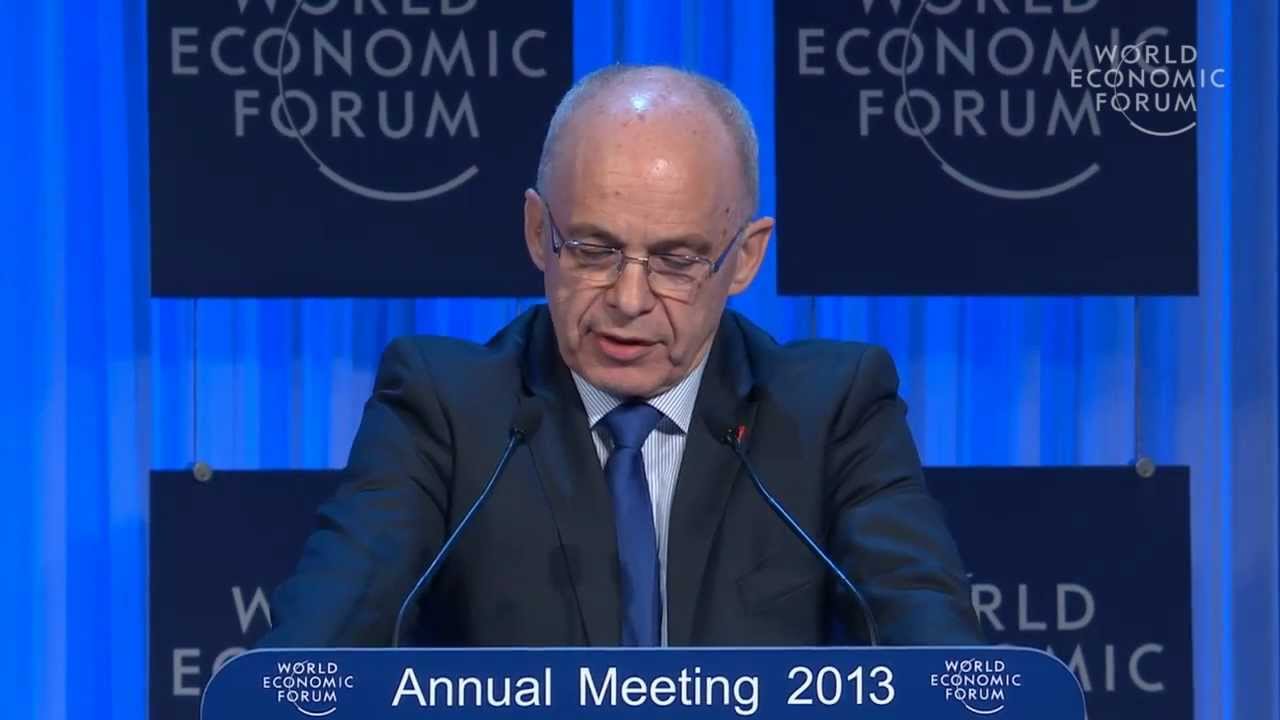 Davos 2013: Welcoming Remarks by Ueli Maurer