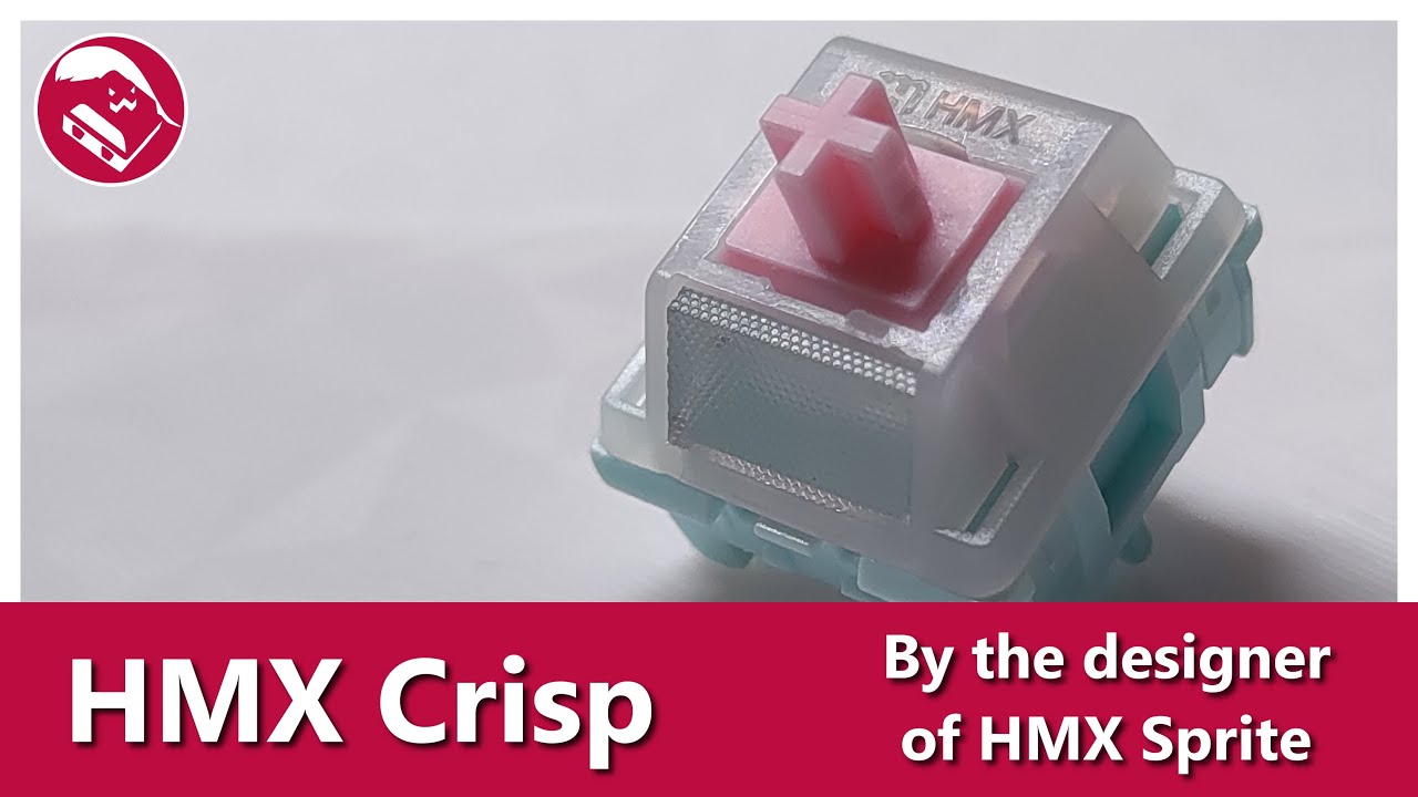 So pretty | HMX Crisp linear switch sound test and review