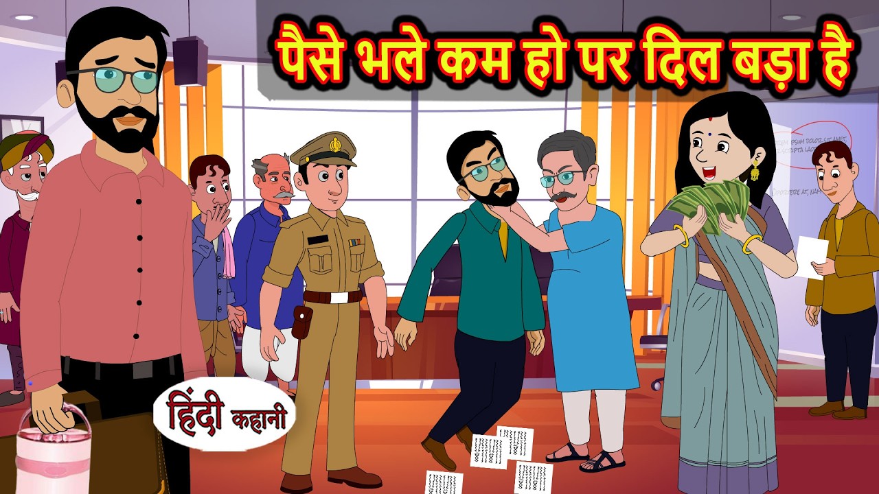 पैसे भले कम हो पर दिल बड़ा है Bedtime Stories | Moral Story | Kahani | Stories in Hindi | Storytime