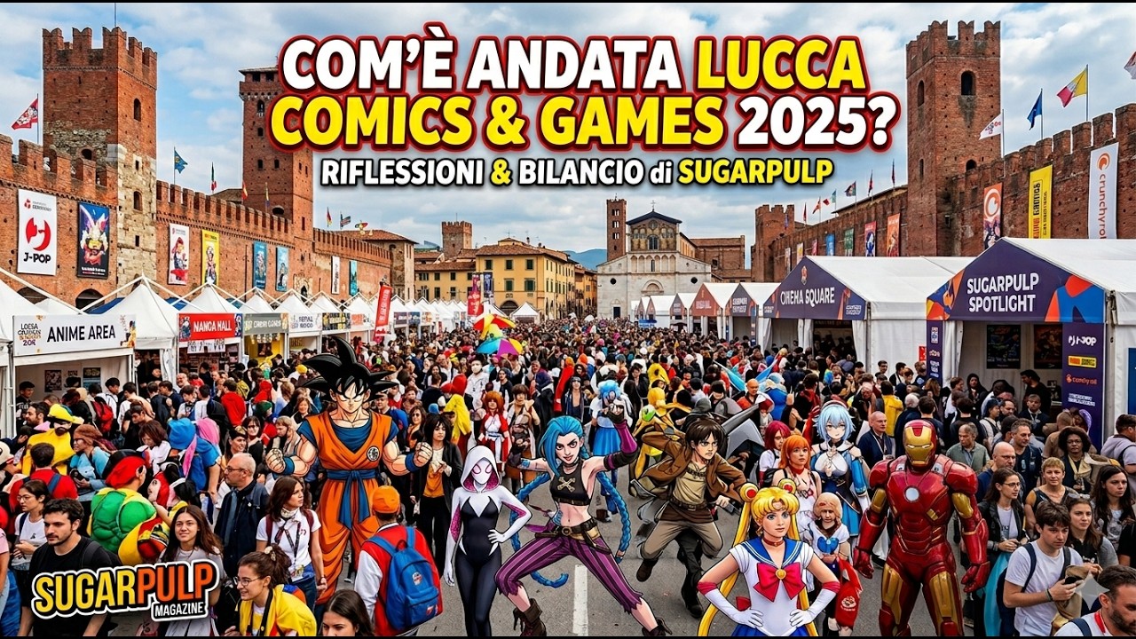 Com'è andata questa Lucca Comics & Games 2025? Riflessioni in ordine sparso, di Giacomo Brunoro