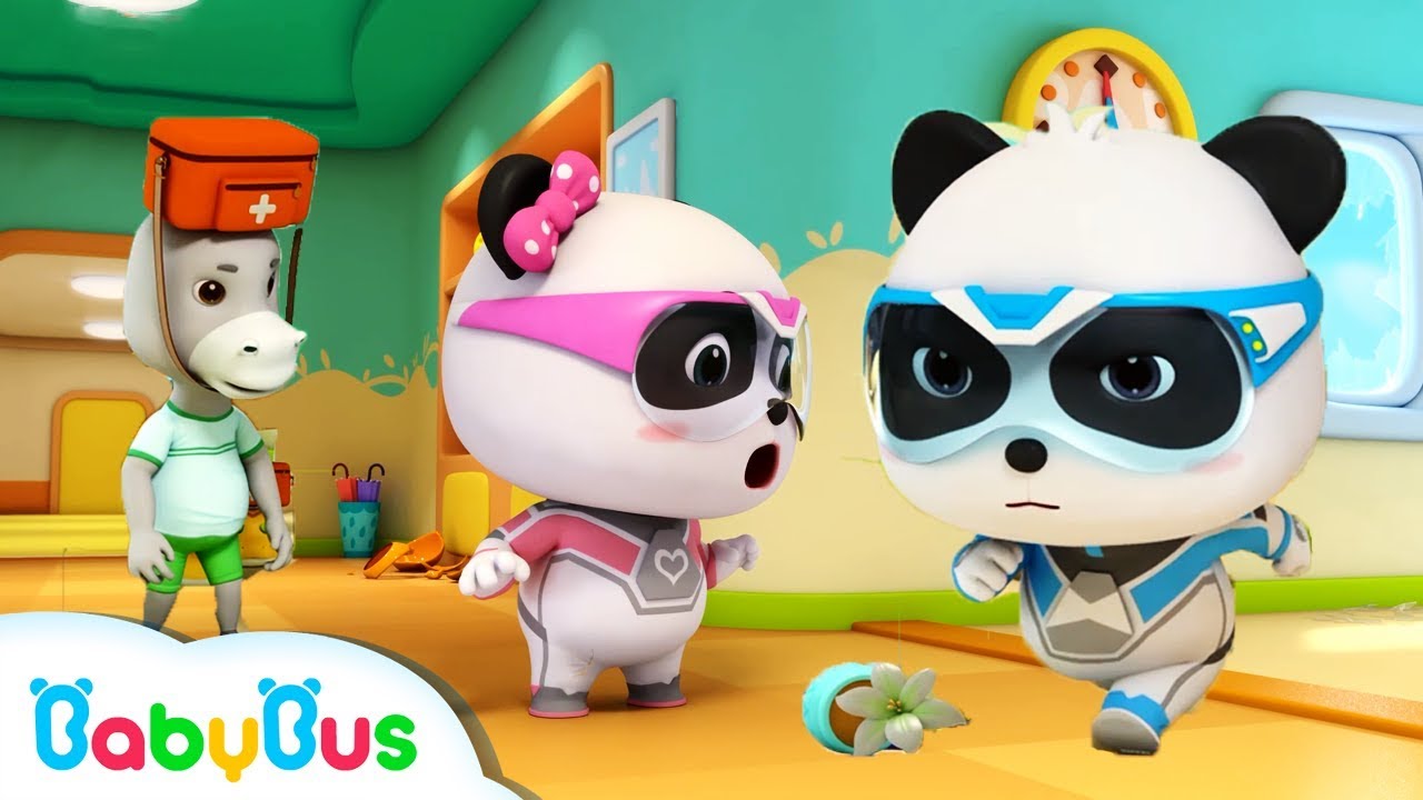 Super Panda's Earthquake Rescue | Play Safe | Kids Cartoon | Kids Videos | Baby Cartoon | BabyBus