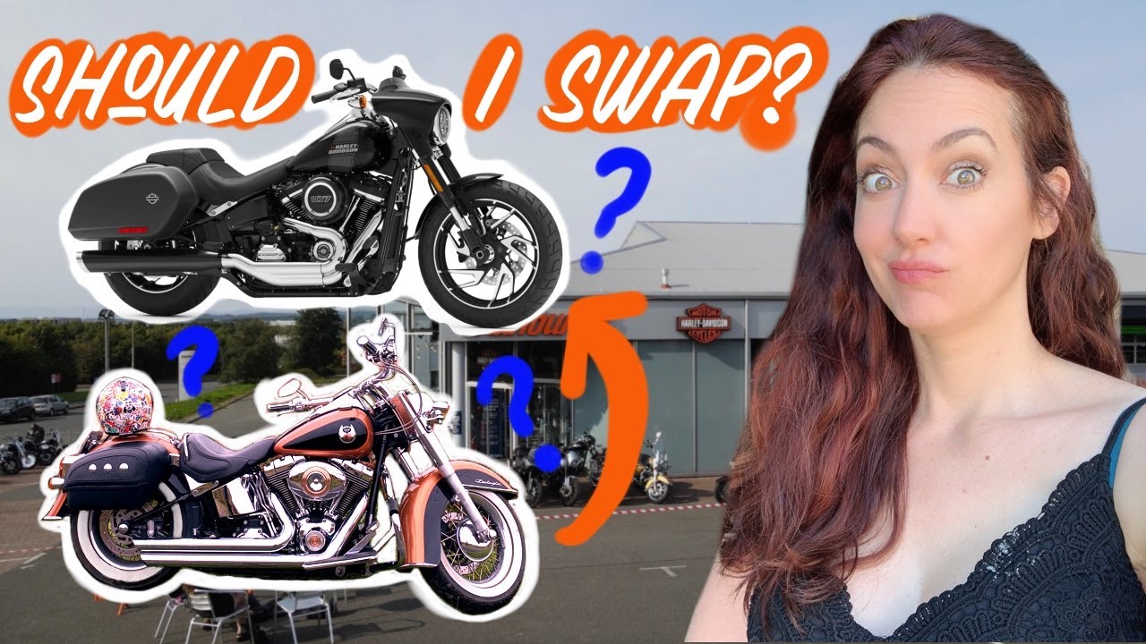 Trade my Deluxe for a Sport Glide?? Battle of the Harley Davidson Softail with a 2021 Fat Boy