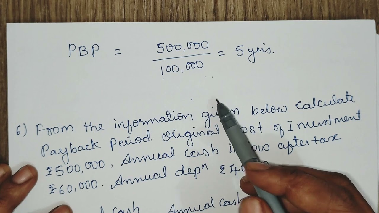 #Investment Decision#Capital Budgeting #PBP#ARR#Bcom#BBA#MBA#CMA#Concept # #Problems