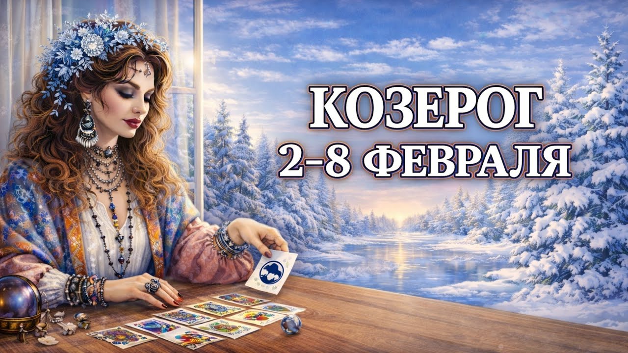 КОЗЕРОГ ♑ ТАРО ПРОГНОЗ на неделю 2 — 8 февраля 2026. Гороскоп для Козерога: время больших целей!
