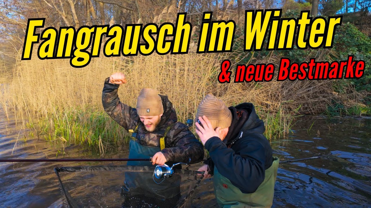 Karpfenangeln im Winter mit Frequenz auf dem Futterplatz | Angeln im Winter auf Karpfen