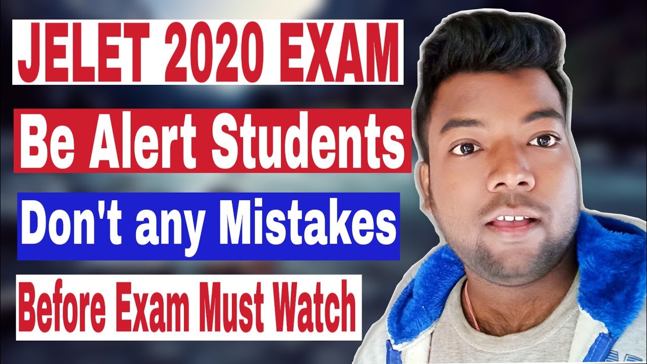 JELET 2020 Students are Must Watch this Video, My Honest Review, Before Prepare Don't do any Mistake