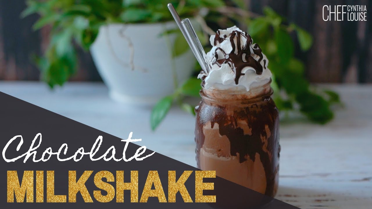 How To Make Chocolate Milkshake At Home (Plant-Based Recipe)