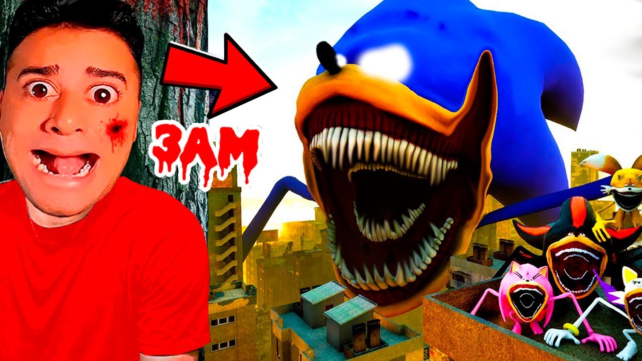 😱CUIDADO!! NUNCA VEJA os MELHORES VÍDEOS DO SONIC SHIN TAPES AS 3 HORAS DA MANHÃ!!