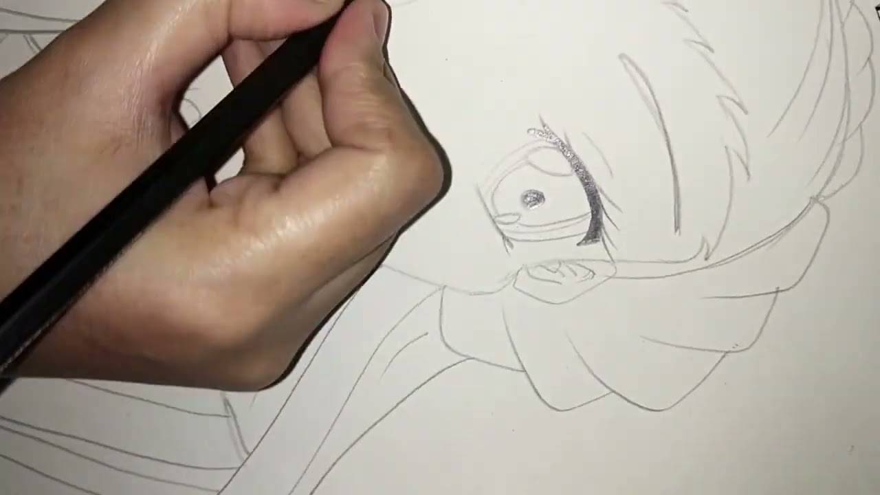 Anime girl art