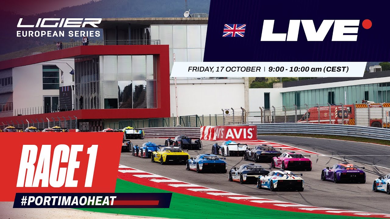 LIVE Race 1 (English) – 2025 Portimão Heat – Ligier European Series