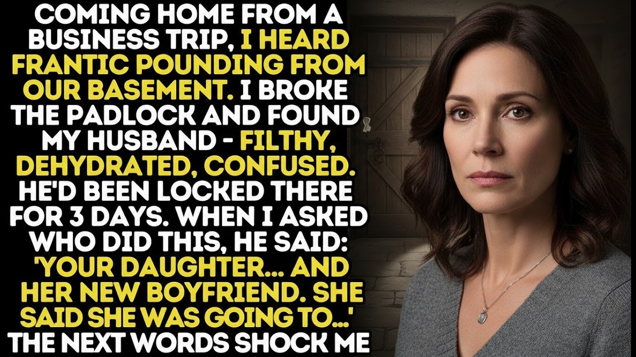 I Returned From My Mother's House And Found My Husband Locked In Our Basement; My Daughter Had...