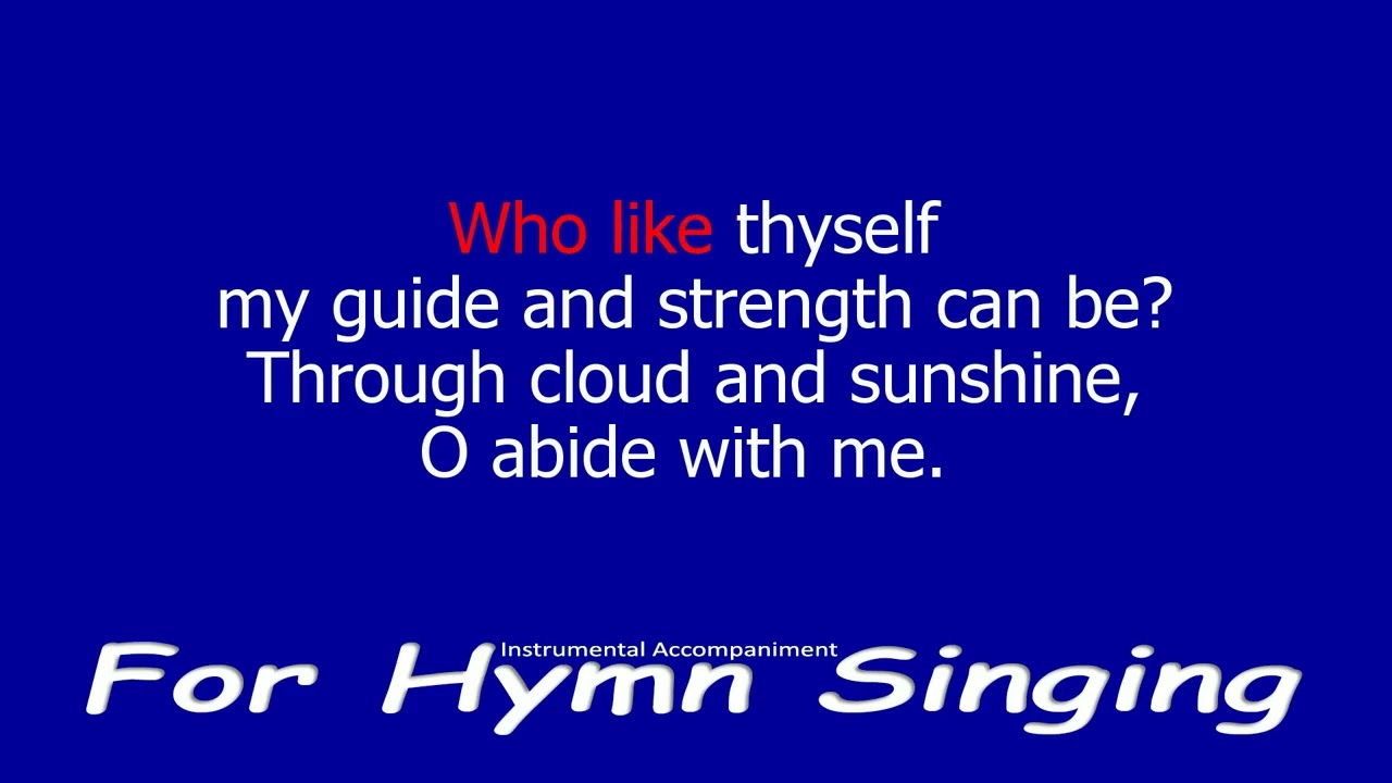 Abide With Me