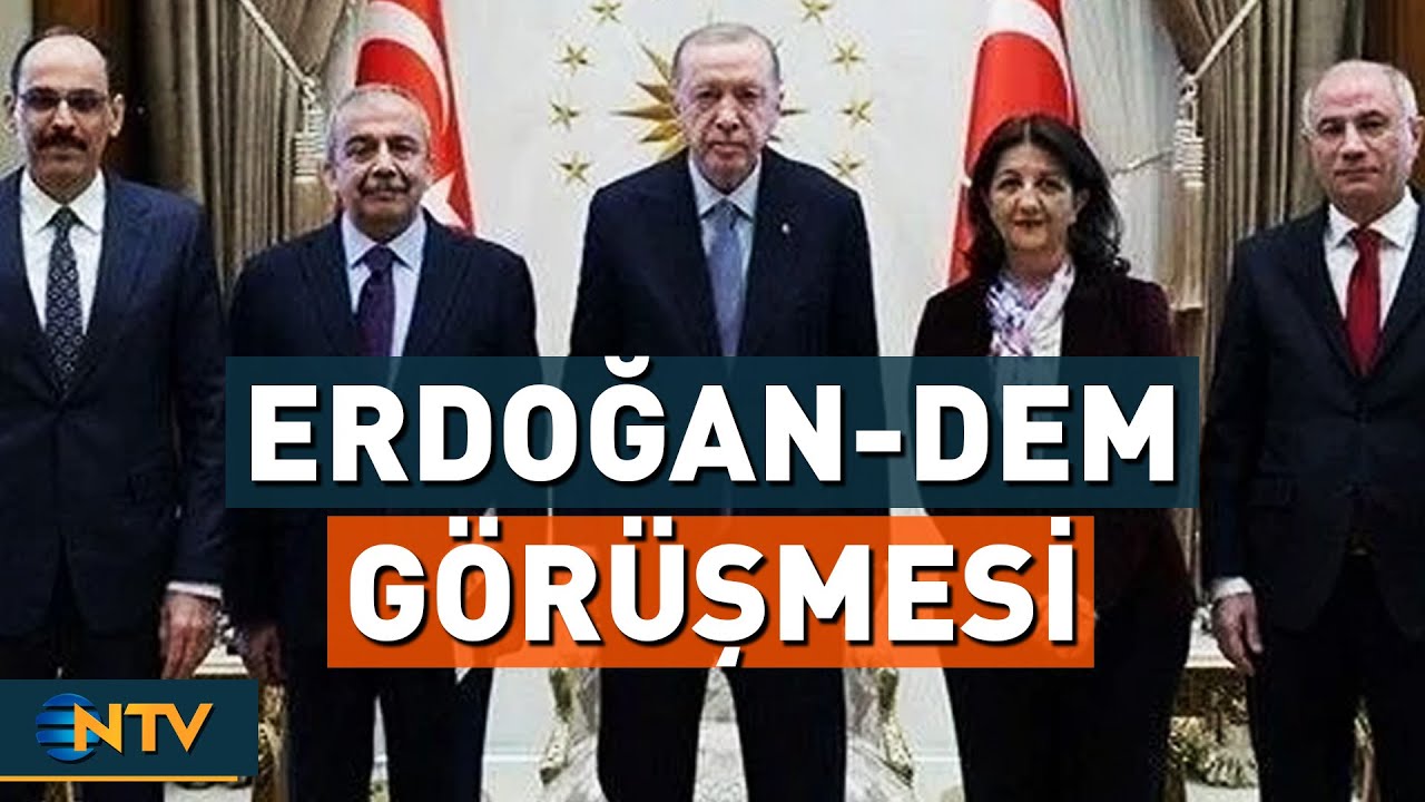 Erdoğan - DEM Parti G&ouml;r&uuml;şmesinin Tarihi Değiştirildi | NTV