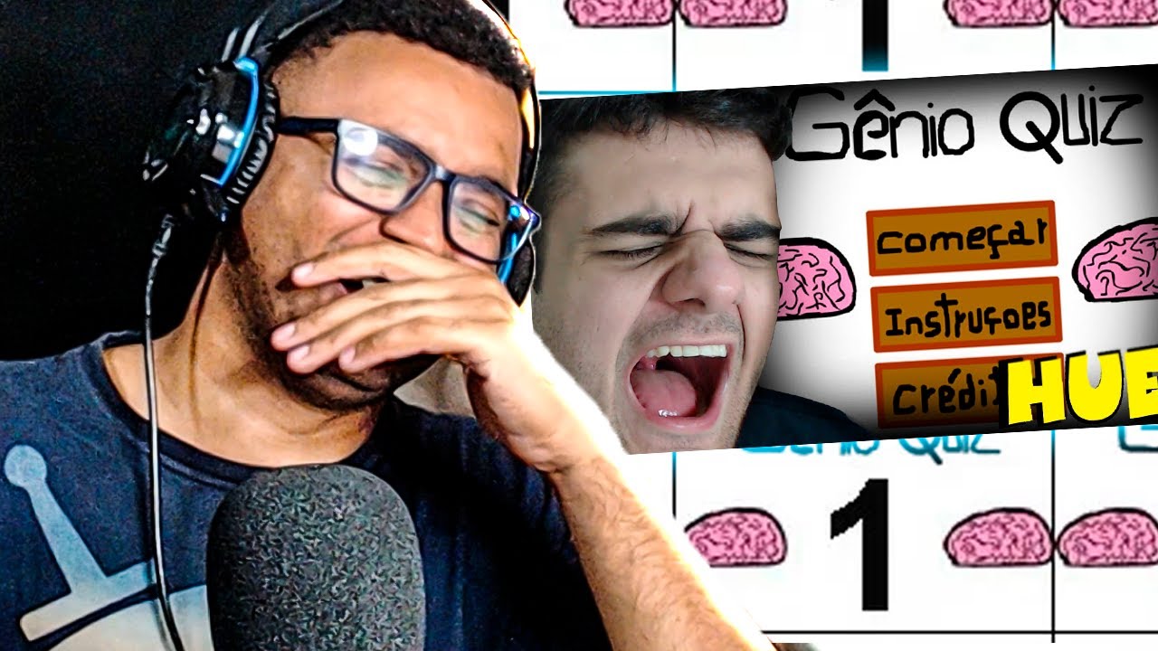REACT | GÊNIO QUIZ É IRRITANTE DEMAIS! - HUEstation