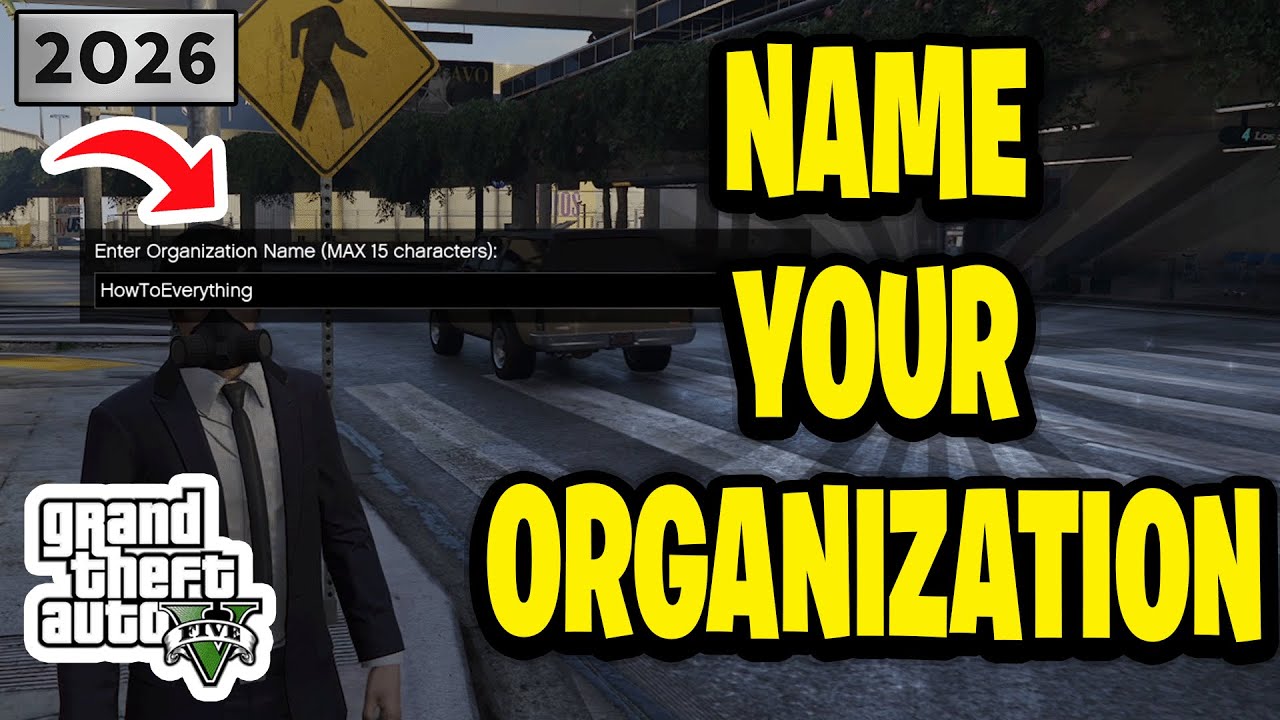 Как назвать свою организацию в GTA 5 - 2026