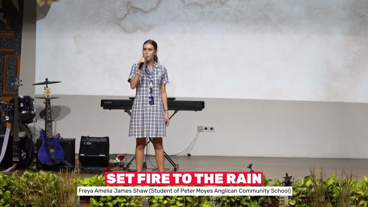Set Fire to Rain by James Shaw -  Welcoming Ceremony of GPS and PMACS Student Exchange Program