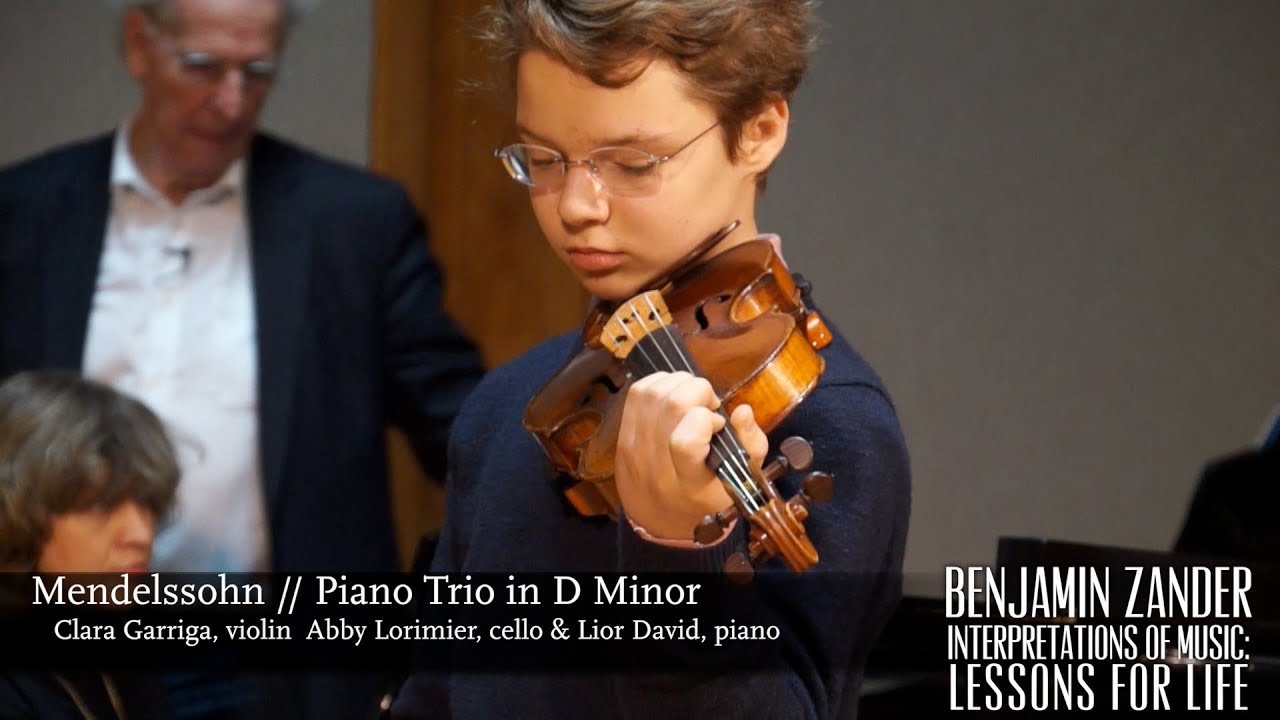 Saint-Saëns: Violin Concerto no. 3 - 1st movement (Benjamin Zander - Interpretation Class)
