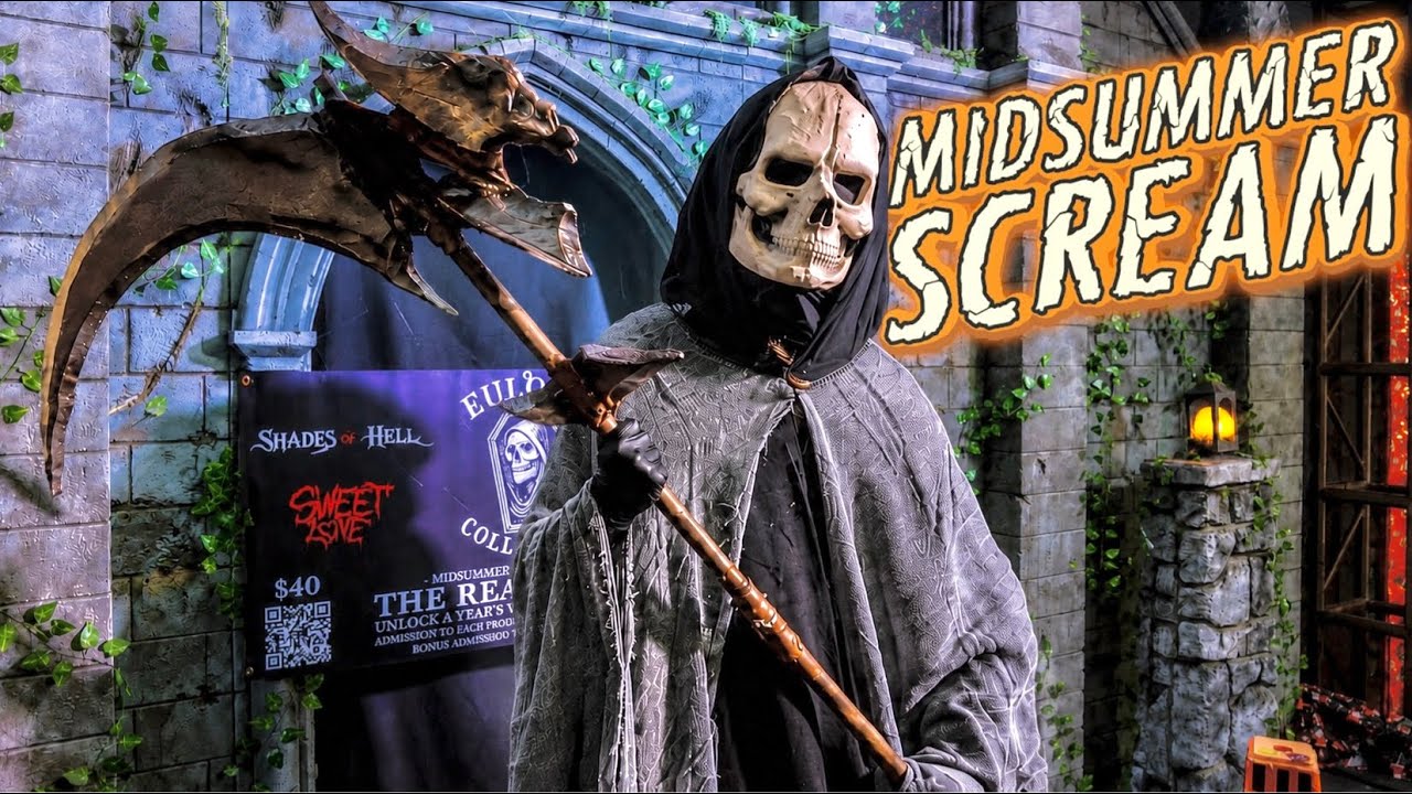 День открытия Midsummer Scream 2026 | Внутри Зала теней: НОВЫЕ аттракционы с привидениями